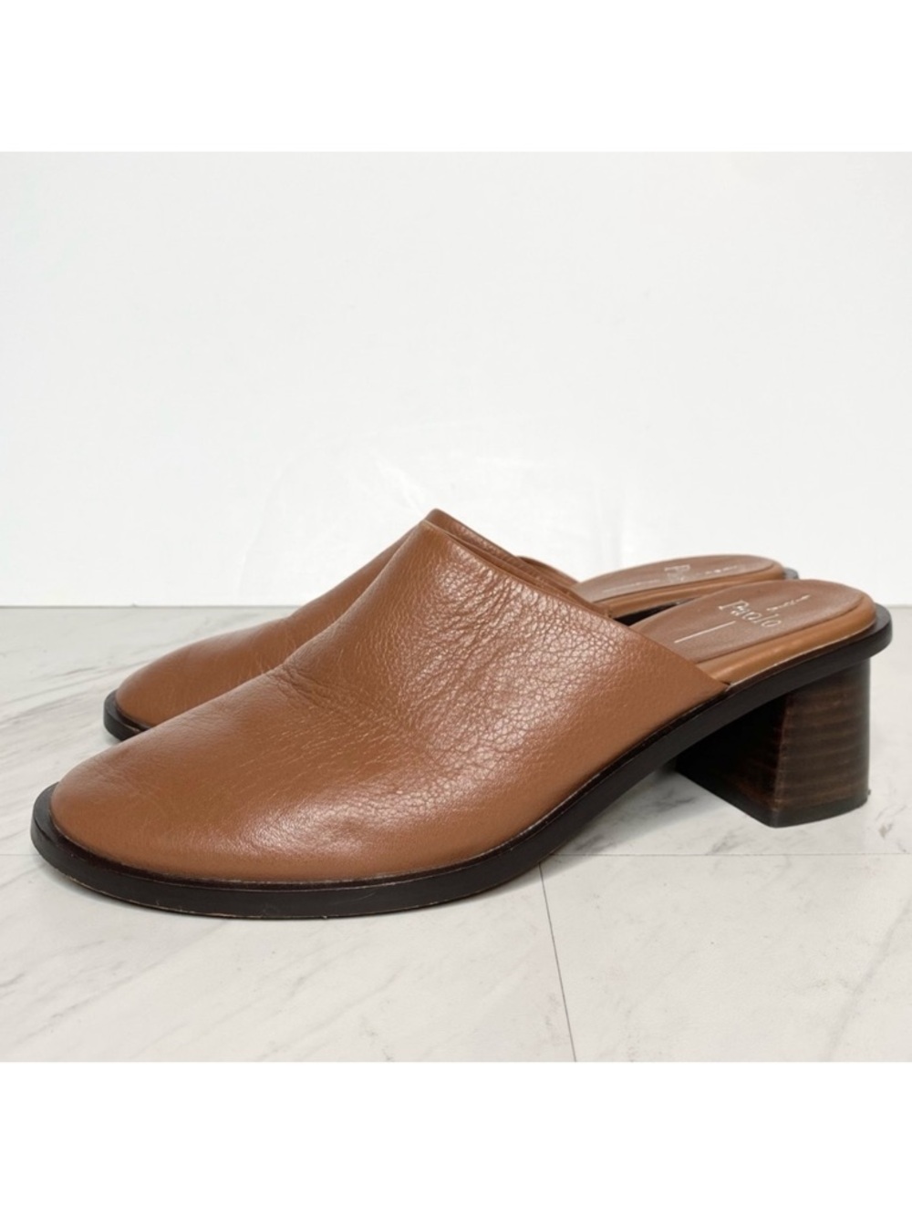 Linea Paolo Emeline Brown Mule 8M